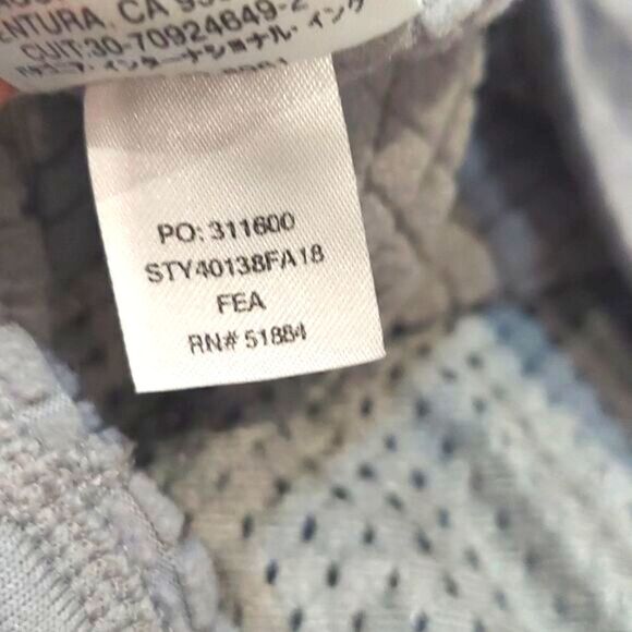 Patagonia Gray Waffle Full Zip Jacket Sz S - Picture 7 of 9